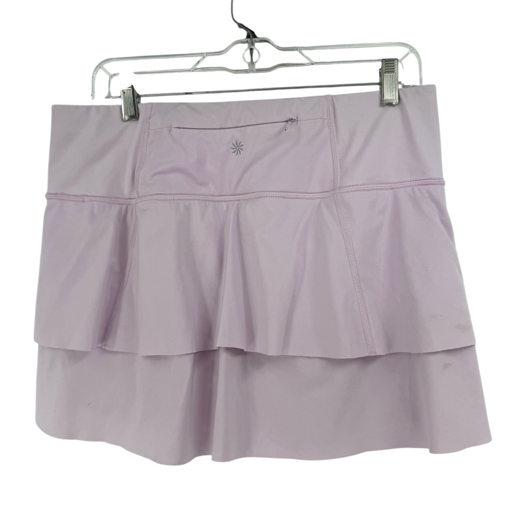 Athleta Momentum Tennis Skort Lavender Purple Built-In Shorts Athletic Skirt M - Picture 4 of 15